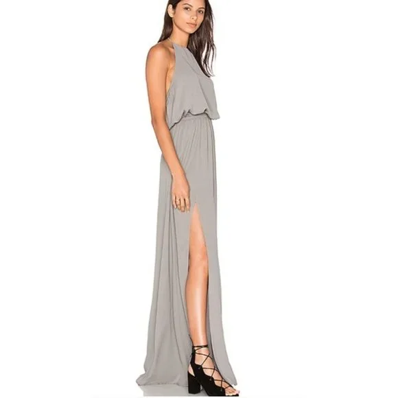Show Me Your MuMu | Dresses | Nwt Show Me Your Mumu Heather Halter Dress Grey Maxi Dress Sz L | Poshmark Show Me Your MuMu | Dresses | Nwt Show Me Your Mumu Heather Halter Dress Grey Maxi Dress Sz L | Poshmark